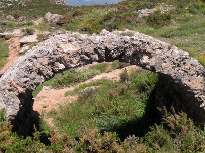 Ruin ved fort de Bernia